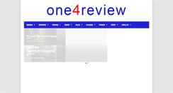 Desktop Screenshot of one4review.co.uk
